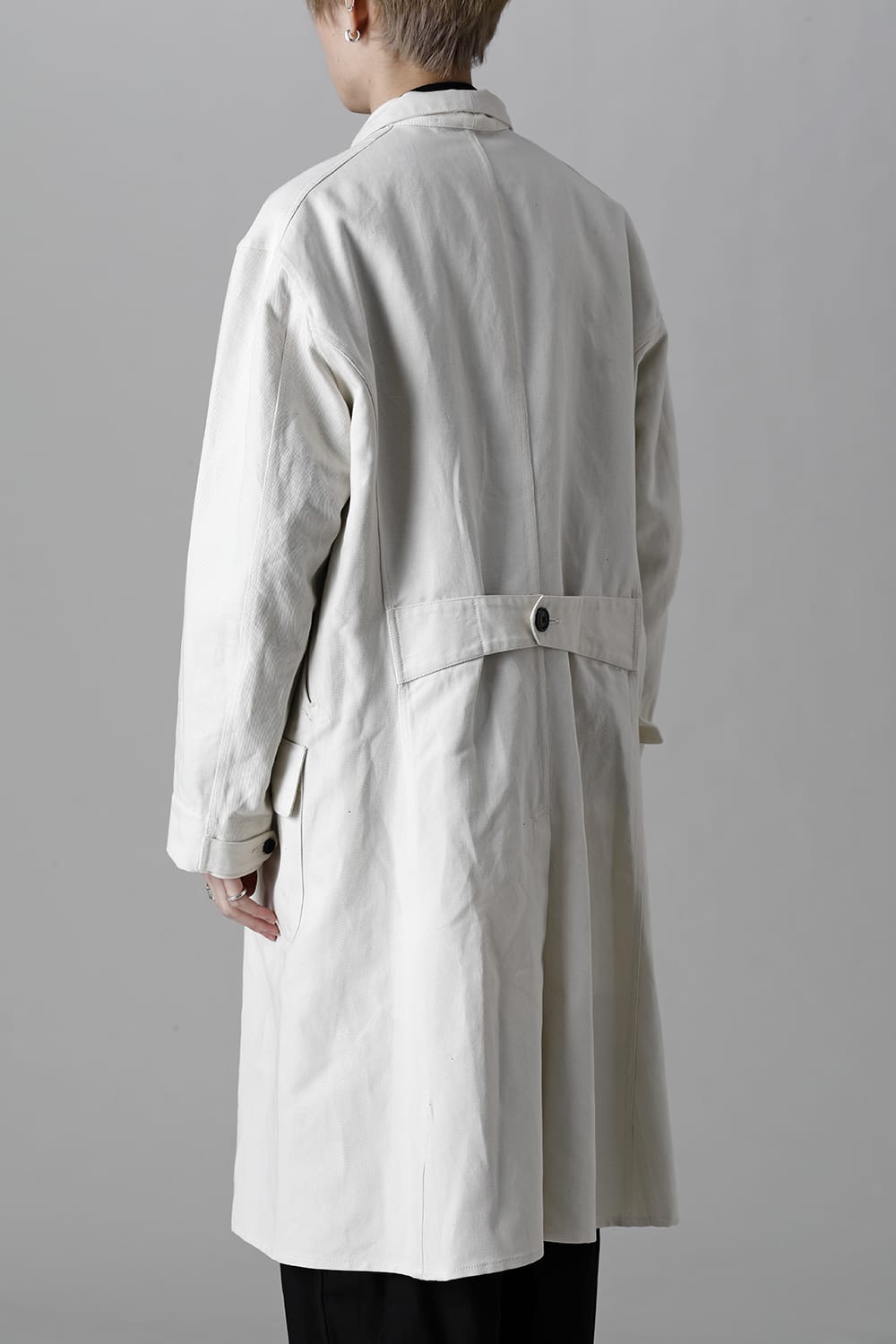 Old Double Breasted Work Coat