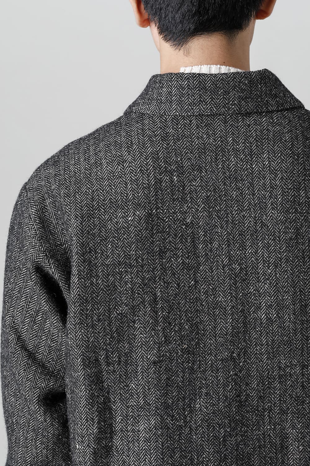 ラインド シャツ ジャケット - クラッシック ヘリング ボーン