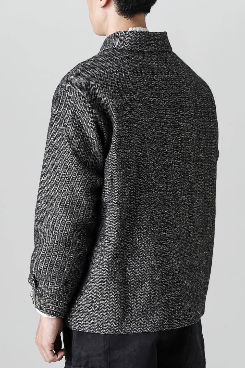 ラインド シャツ ジャケット - クラッシック ヘリング ボーン