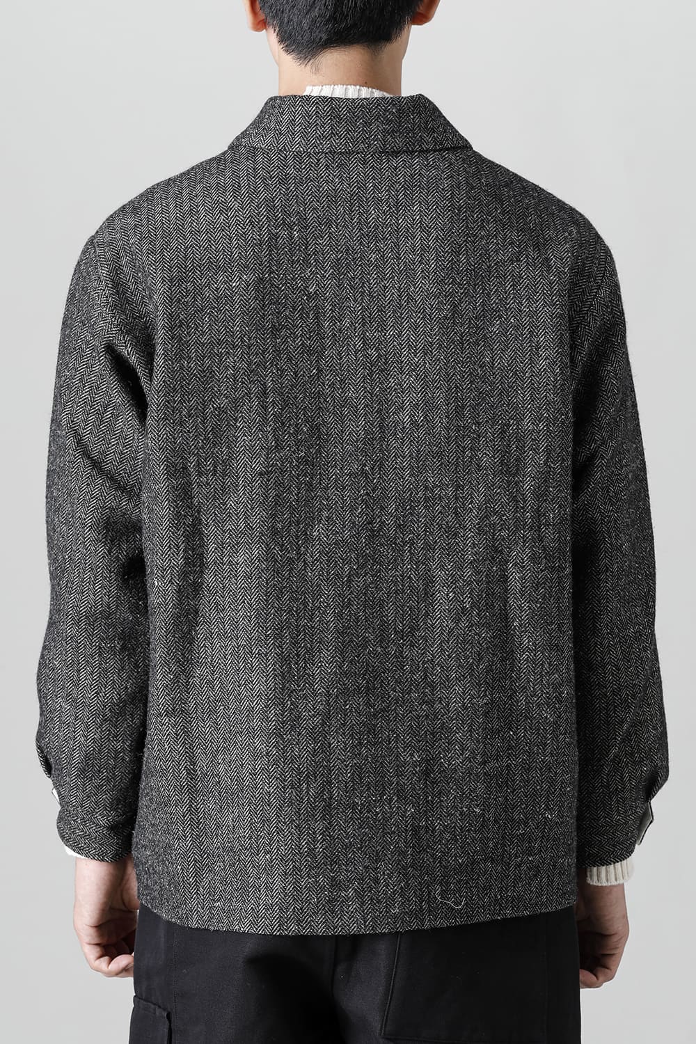 ラインド シャツ ジャケット - クラッシック ヘリング ボーン