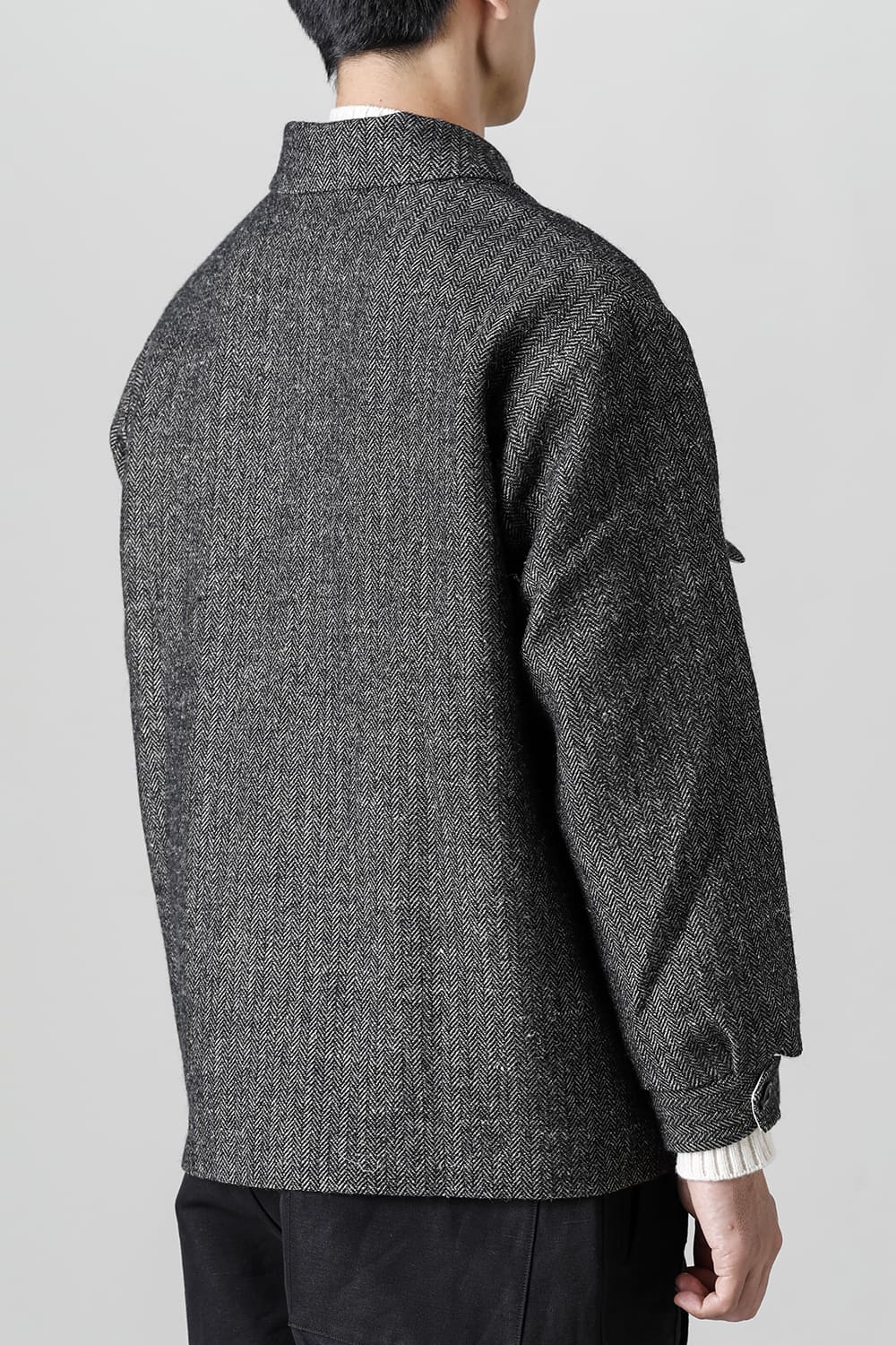 ラインド シャツ ジャケット - クラッシック ヘリング ボーン