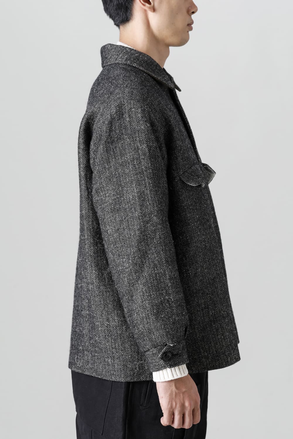 ラインド シャツ ジャケット - クラッシック ヘリング ボーン