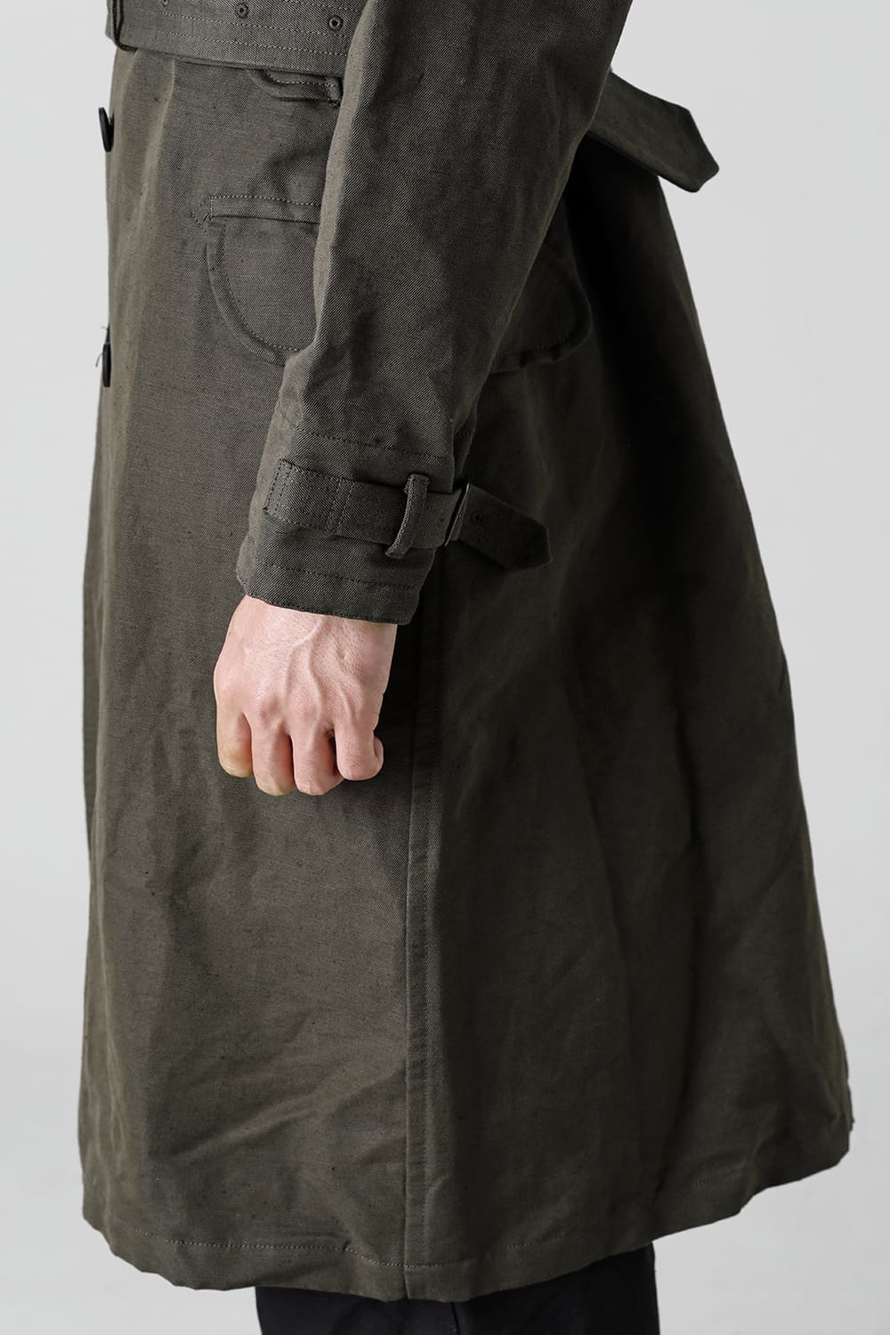 Motorcyclist Trench Coat Military