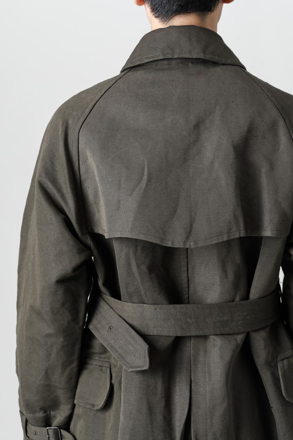 Motorcyclist Trench Coat Military