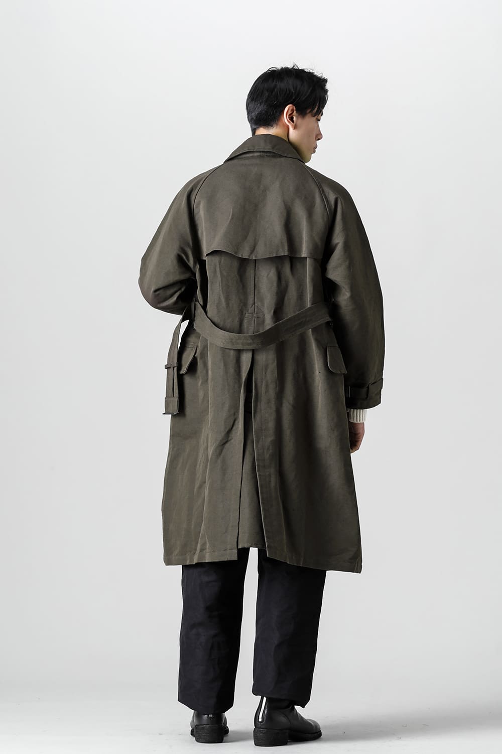 Motorcyclist Trench Coat Military