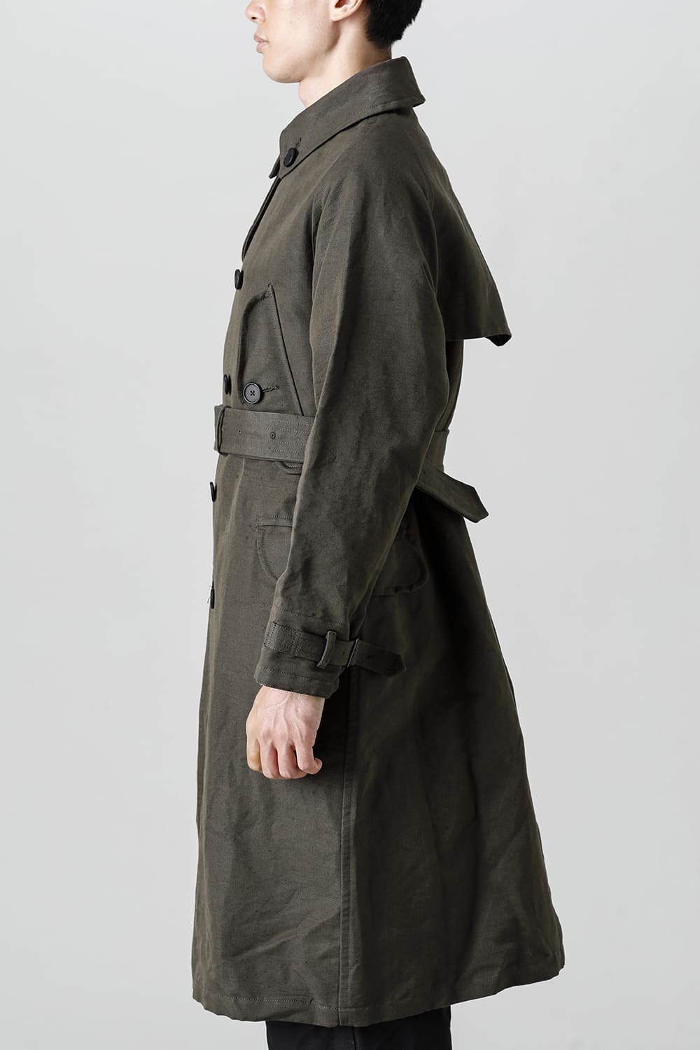 Motorcyclist Trench Coat Military