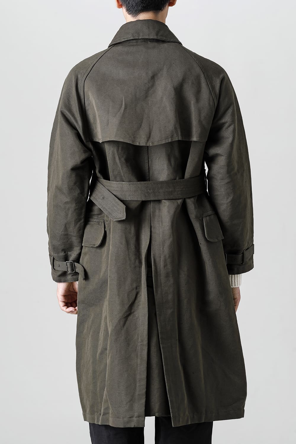 Motorcyclist Trench Coat Military
