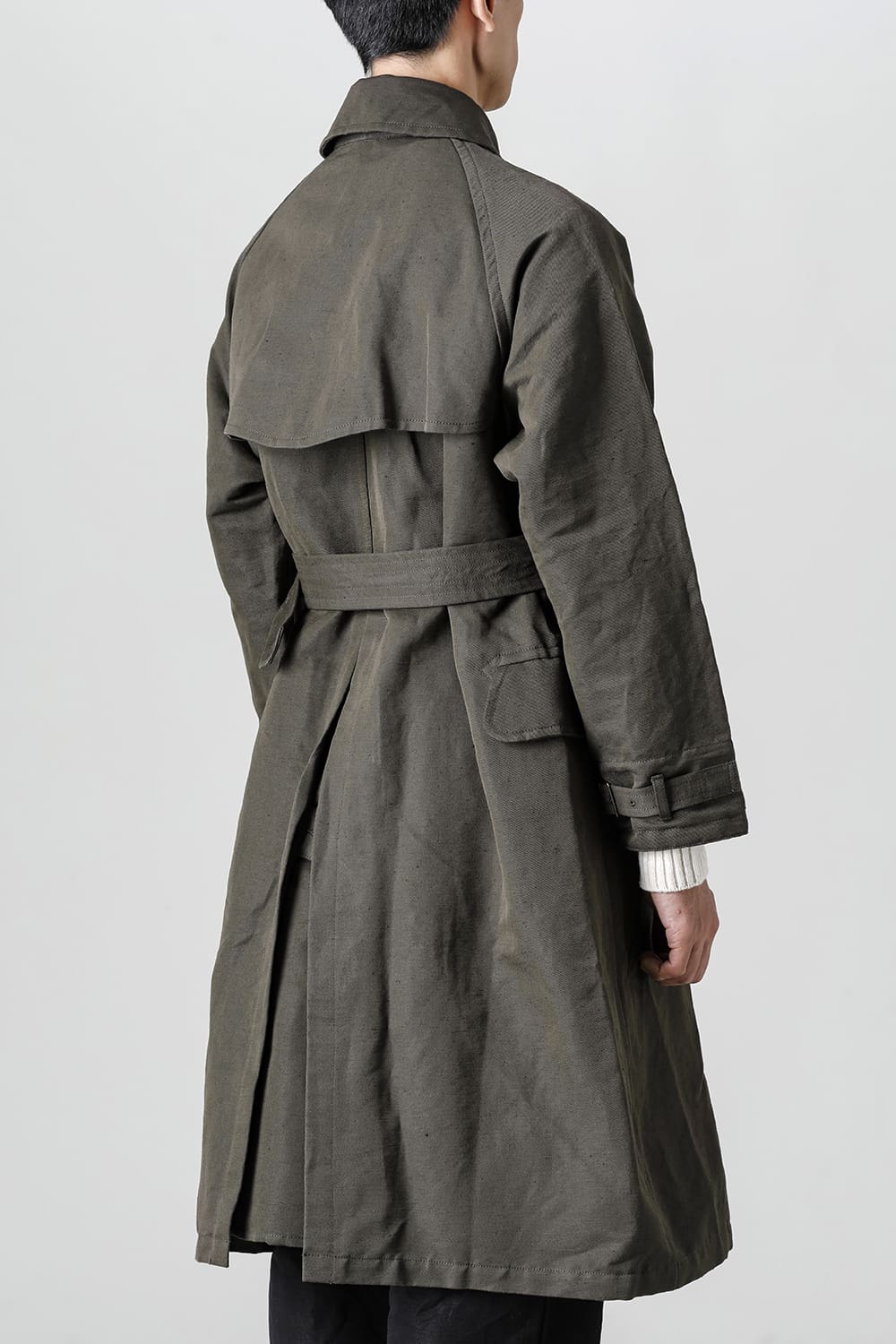 Motorcyclist Trench Coat Military