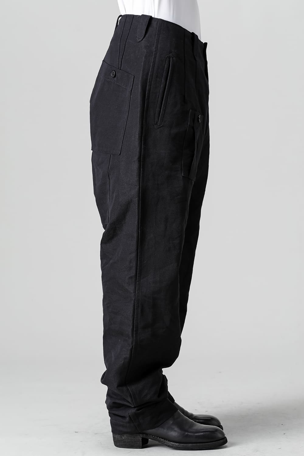 1960 British Military Trousers Base Cargo Pants  Black