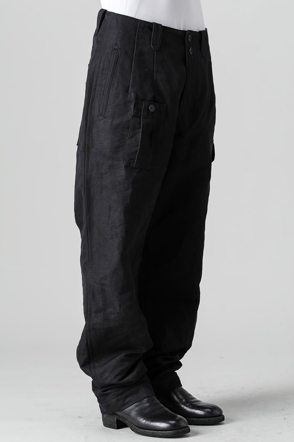 1960 British Military Trousers Base Cargo Pants  Black