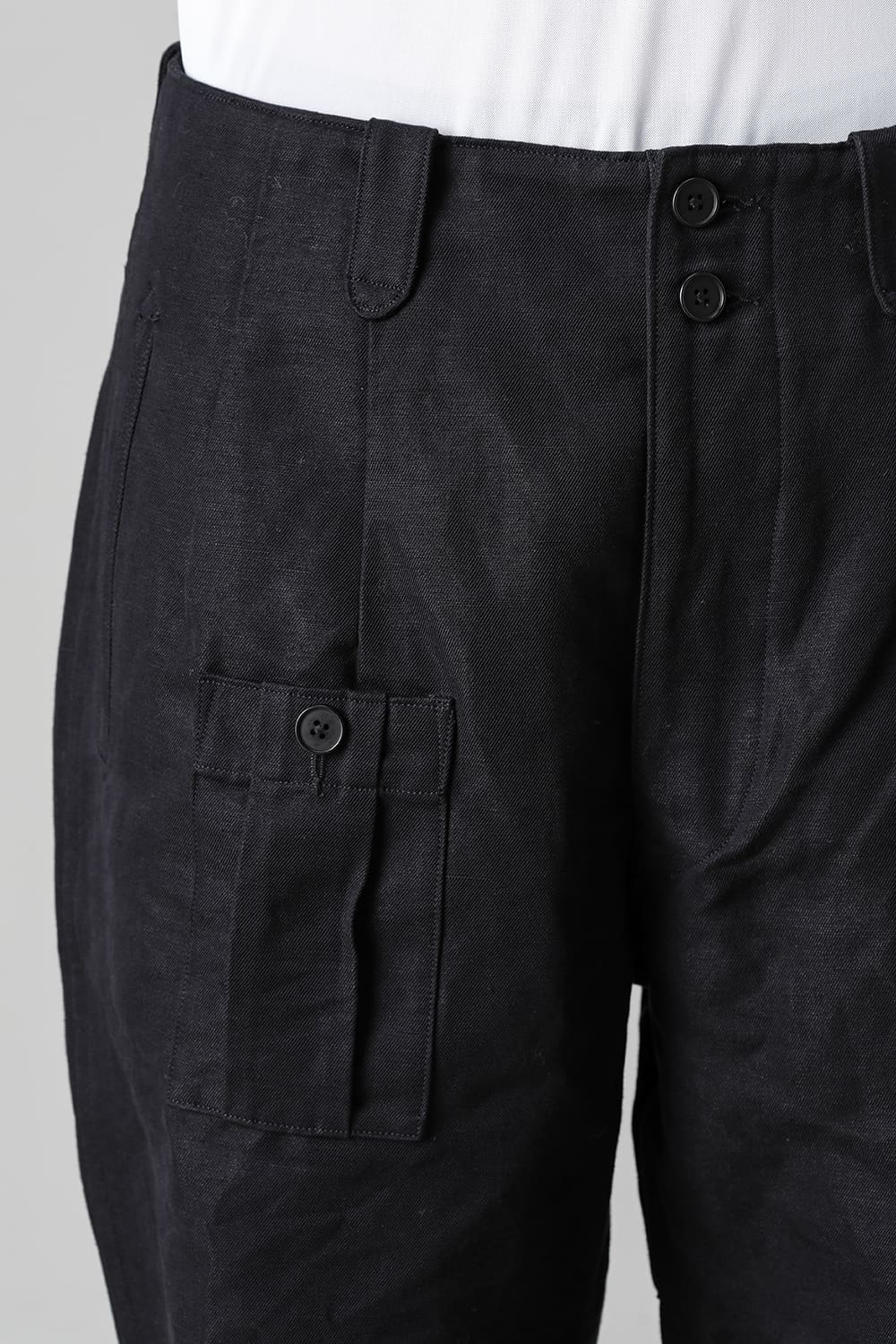 1960 British Military Trousers Base Cargo Pants  Black