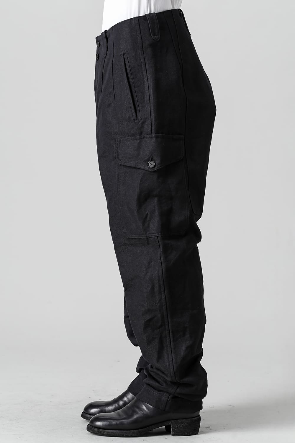 1960 British Military Trousers Base Cargo Pants  Black