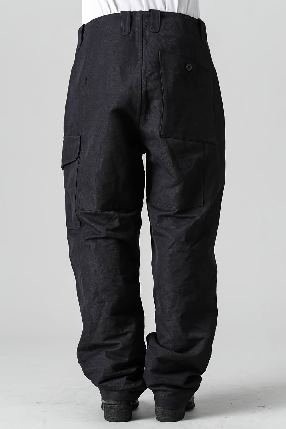 1960 British Military Trousers Base Cargo Pants  Black