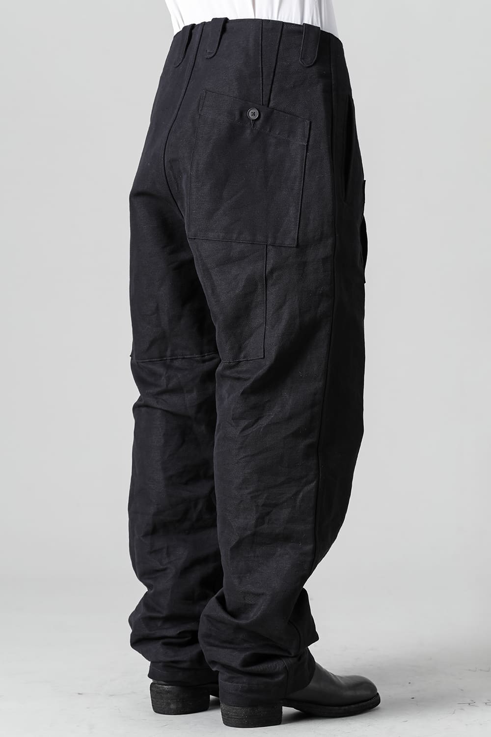 1960 British Military Trousers Base Cargo Pants  Black