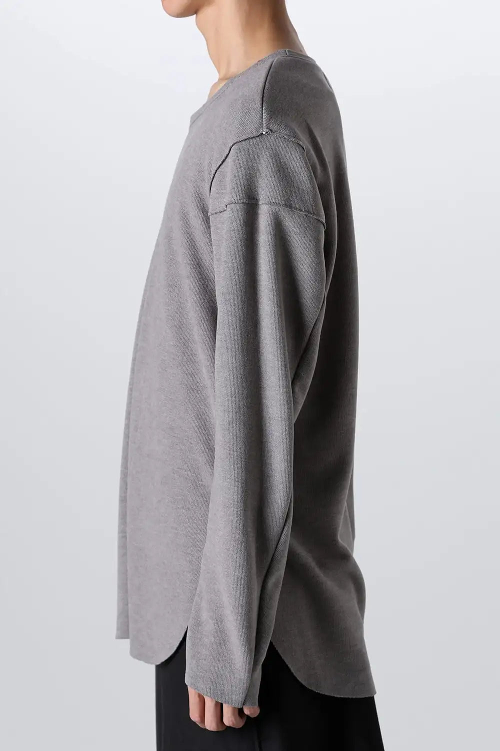 Separated Knit (Vest & 2 Shoulder L/S) L.Gray