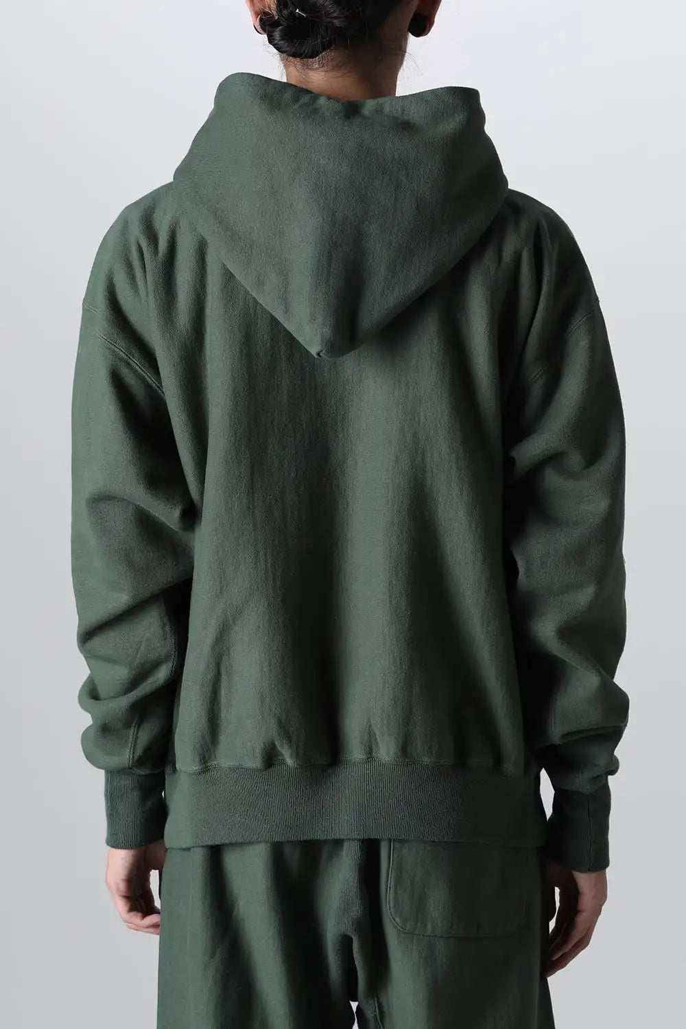 LOGO フーディー グリーン