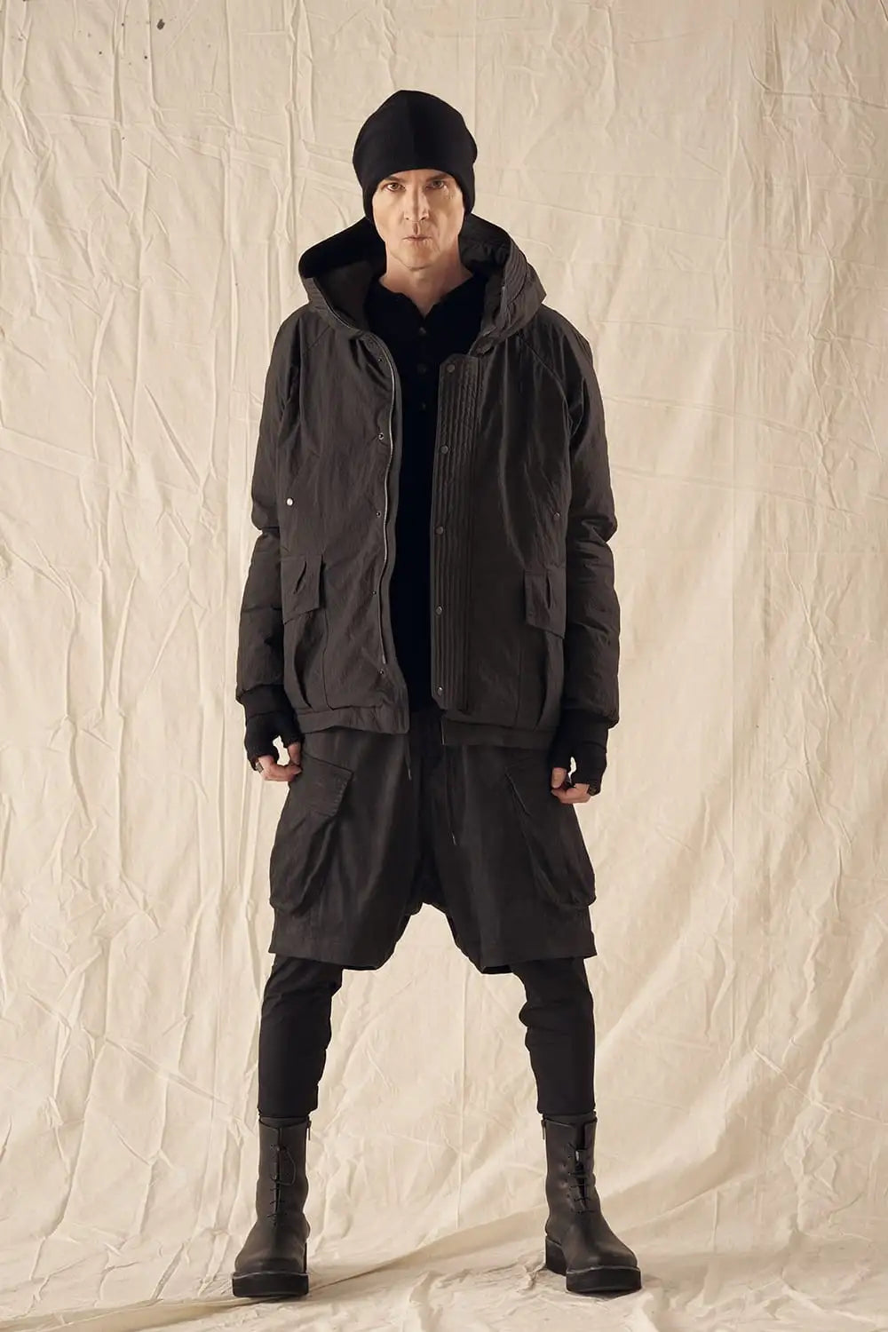 ダウンジャケット シンク コットン / ナイロン