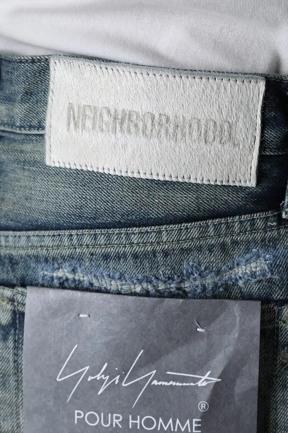 NEIGHBORHOOD x Yohji Yamamoto Denim Pants Indigo