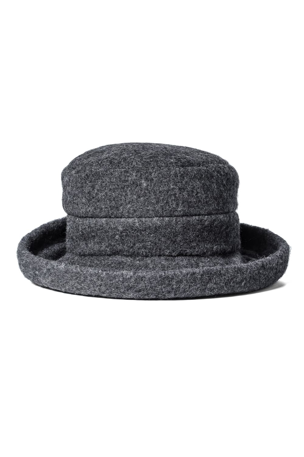 Curve Brim Volume Hat Reverse Puff CARLEEN Gray