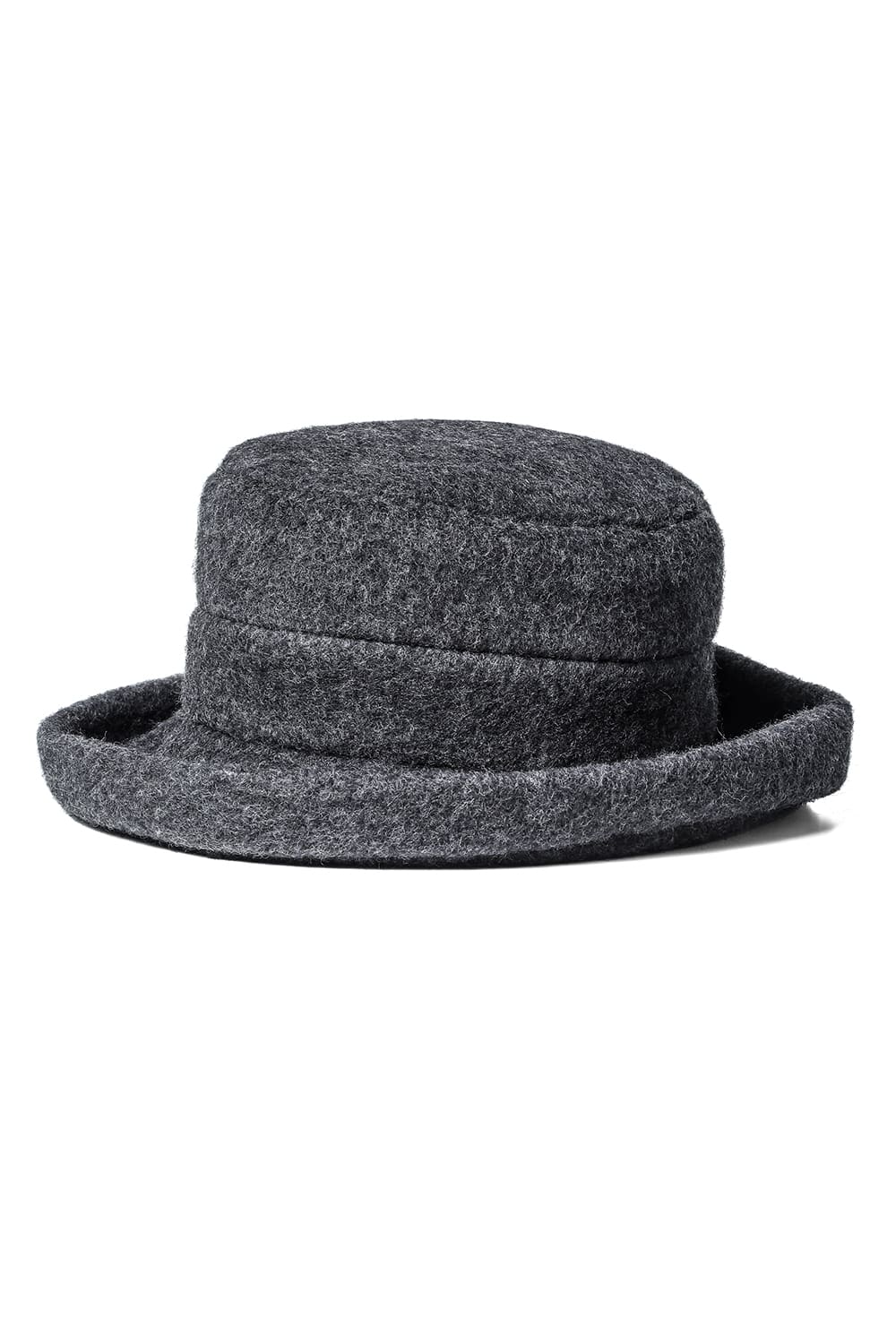 Curve Brim Volume Hat Reverse Puff CARLEEN Gray