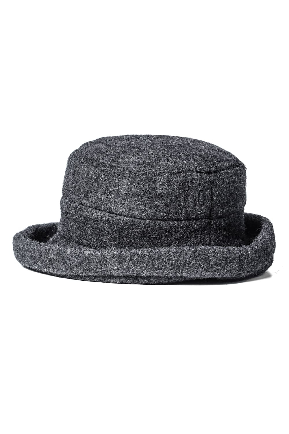 Curve Brim Volume Hat Reverse Puff CARLEEN Gray
