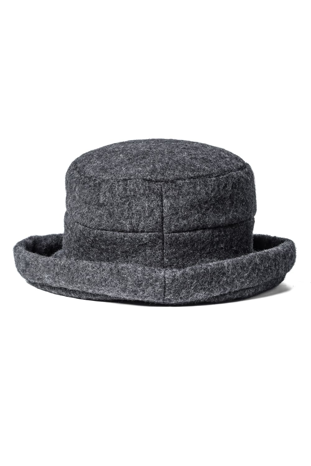 Curve Brim Volume Hat Reverse Puff CARLEEN Gray
