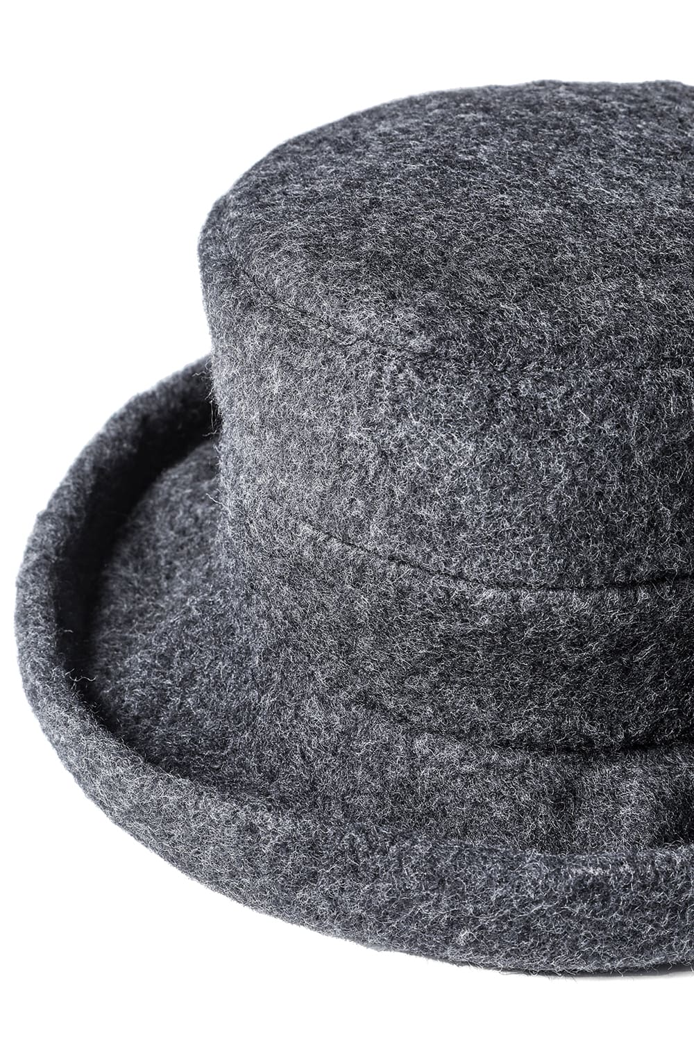 Curve Brim Volume Hat Reverse Puff CARLEEN Gray