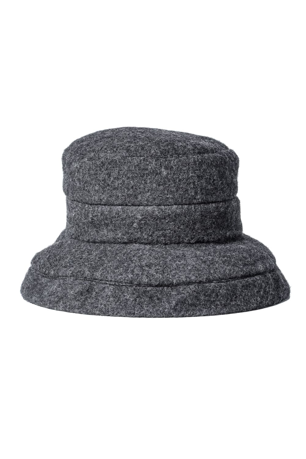 Curve Brim Volume Hat Reverse Puff CARLEEN Gray