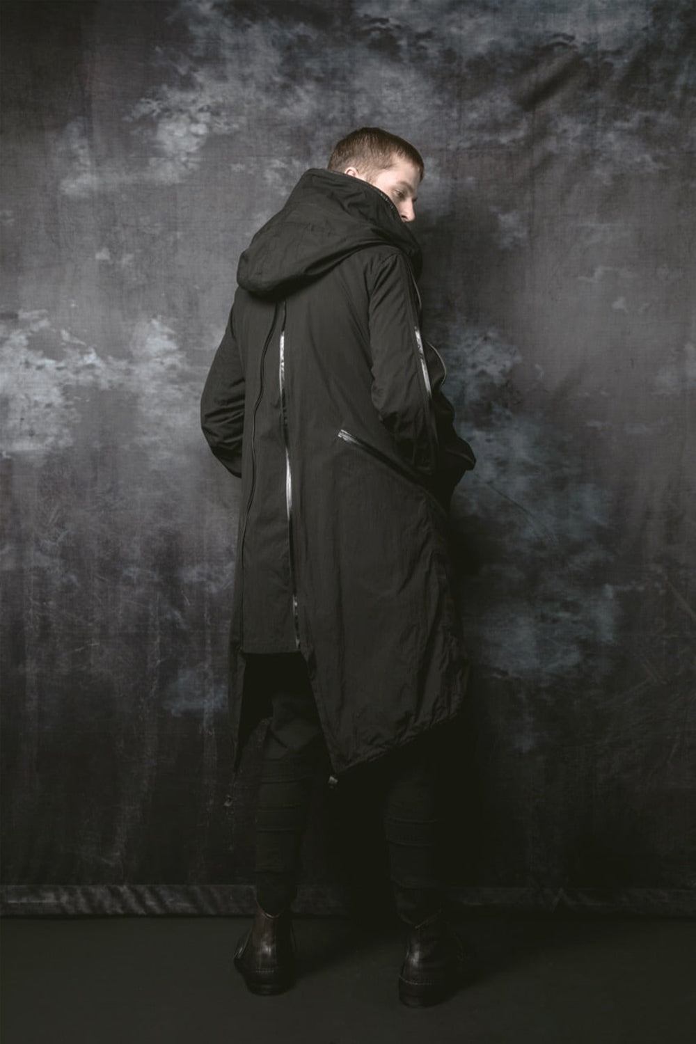 MULTI ZIP MILITARY COAT