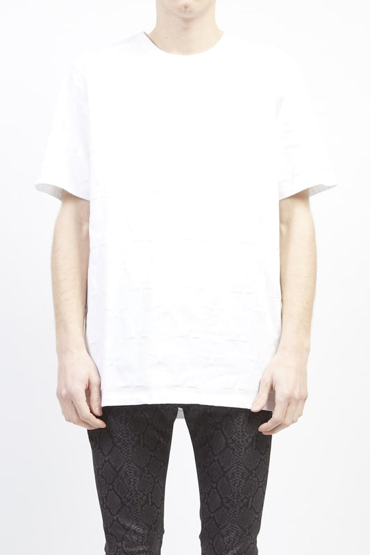 Star lynx jacquard regular T-shirt Off White