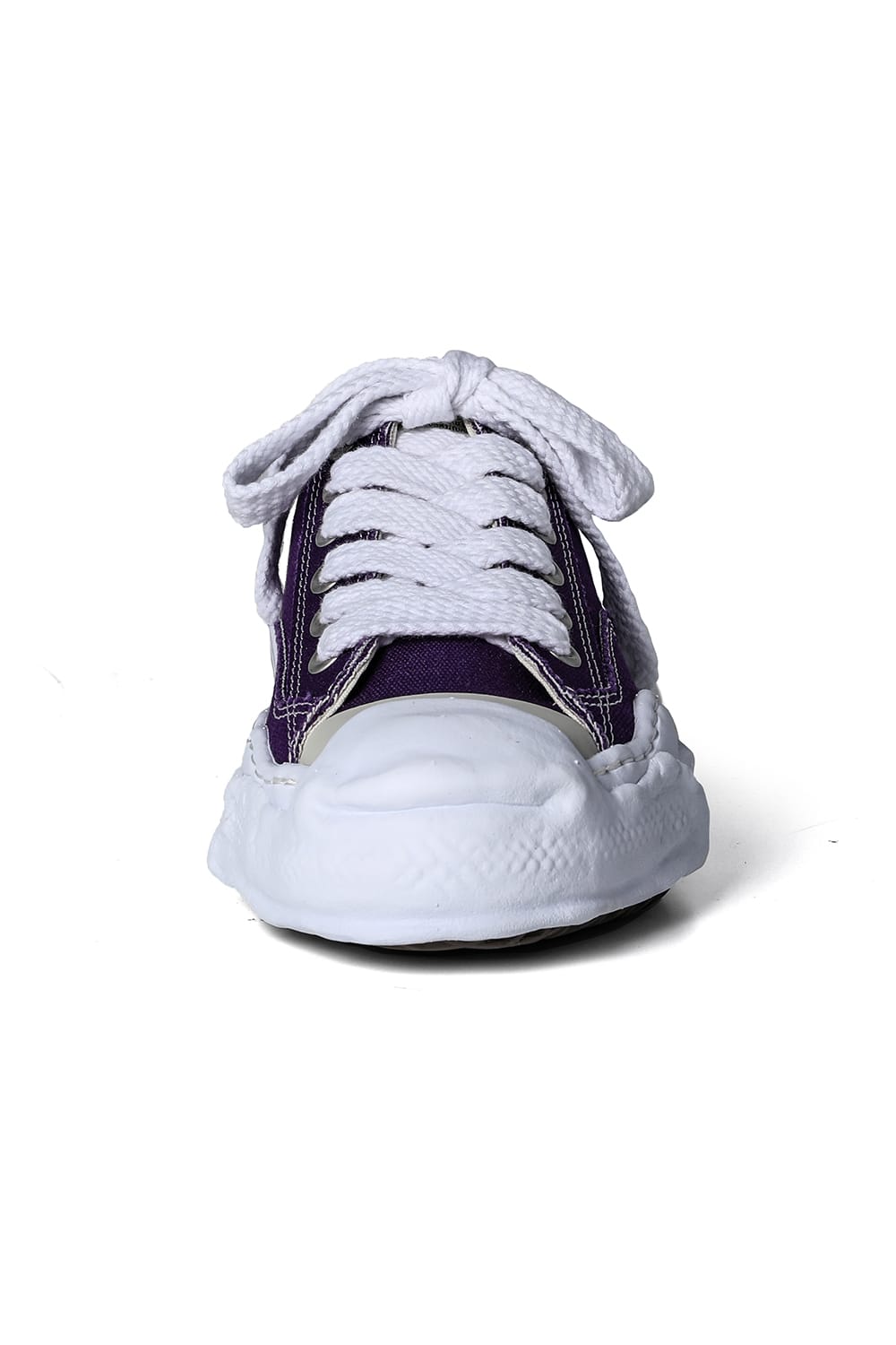 HANK Original sole Toe cap sneaker LOW canvas Purple