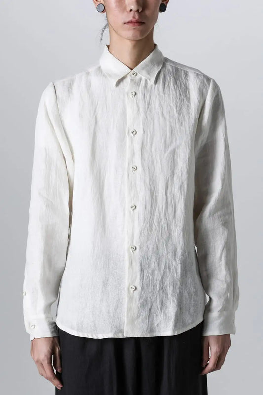 Yokeless Shirt Cadi Linen