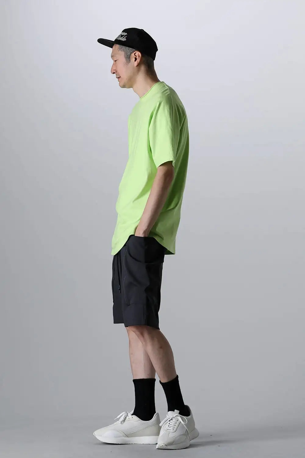 ドルマンTシャツ ライム