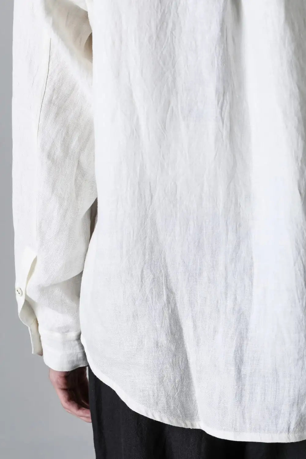 Yokeless Shirt Cadi Linen