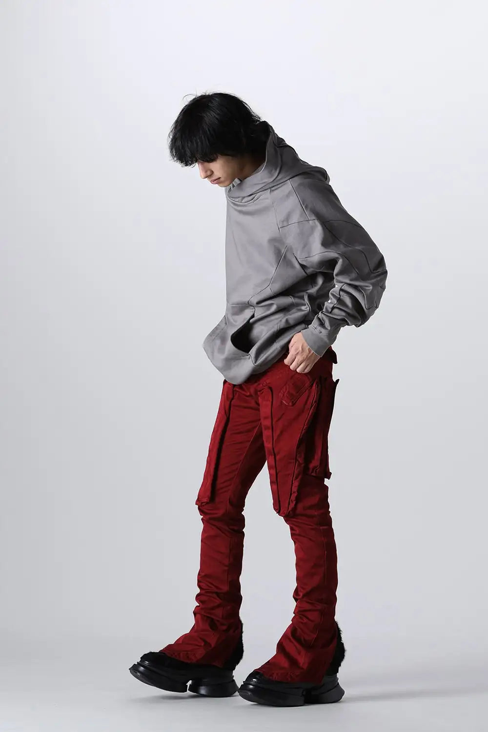 Tactical Skinny Pants  Red