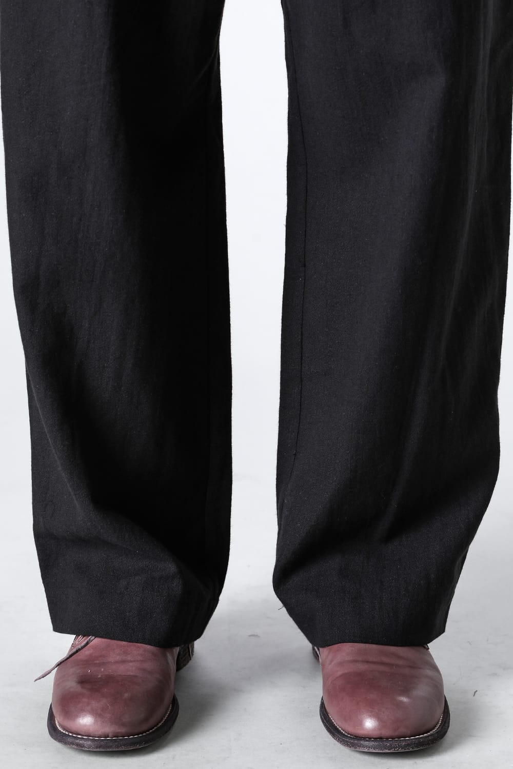 Wide Elastic Pants Black