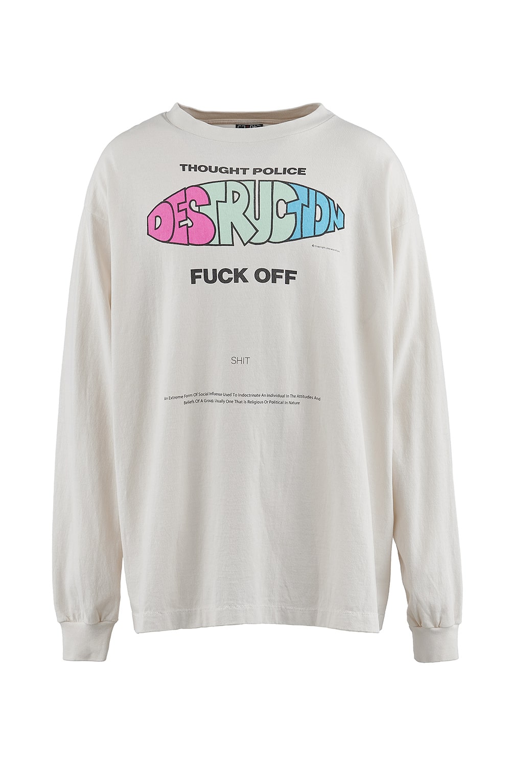 DISTRUCTION Long sleeve T-shirt