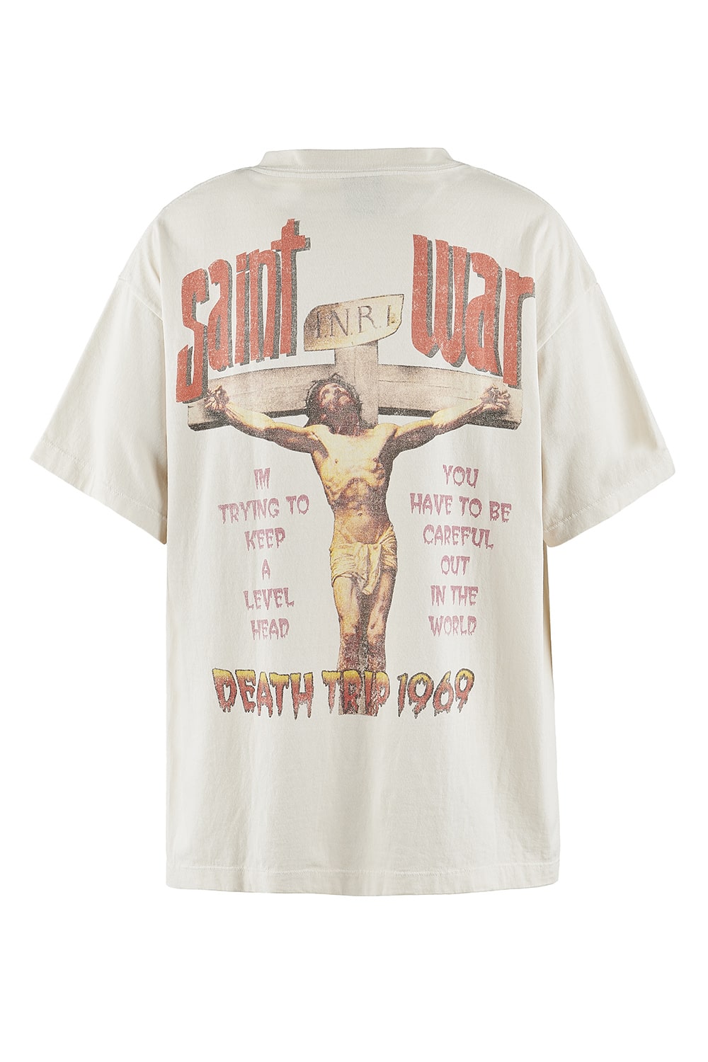 SAINT WAR Short sleeve T-shirt