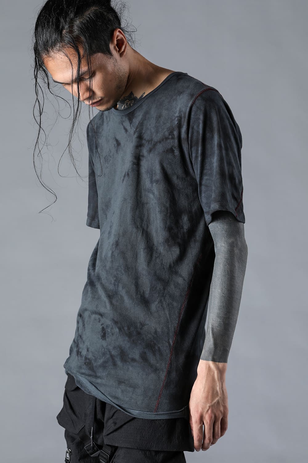 Mud-dyed 30/- Soft Cotton Jersey T-Shirt