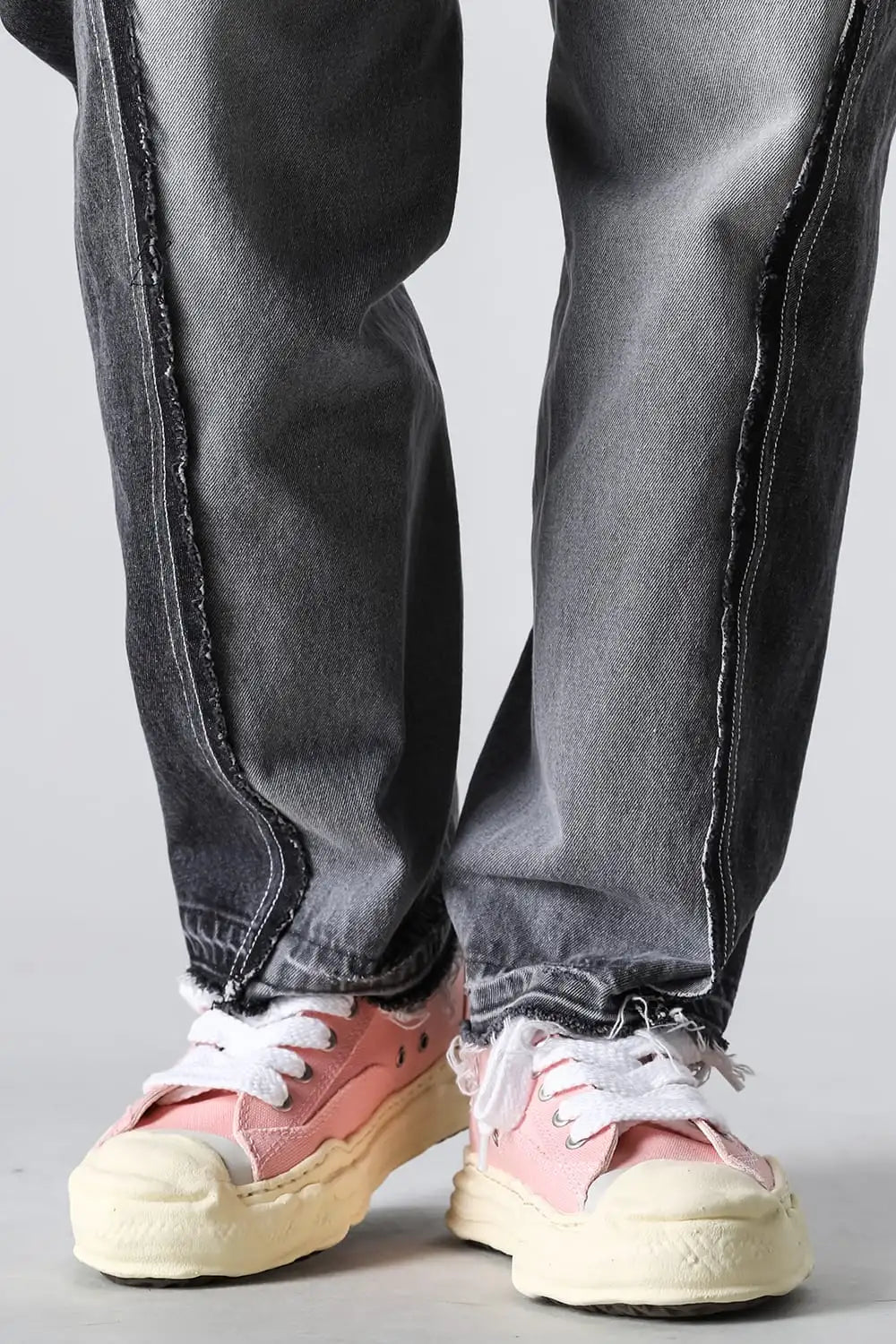 HANK Low Cut canvas Vintage like Sole Pink