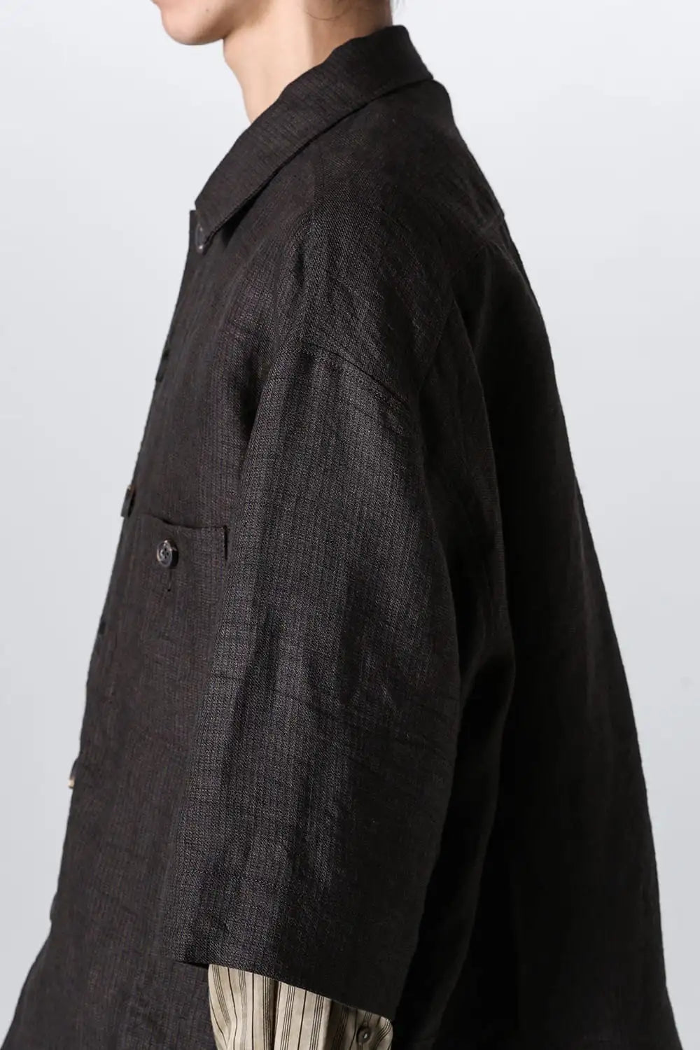 Oversized Short Sleeve Workers Shirt