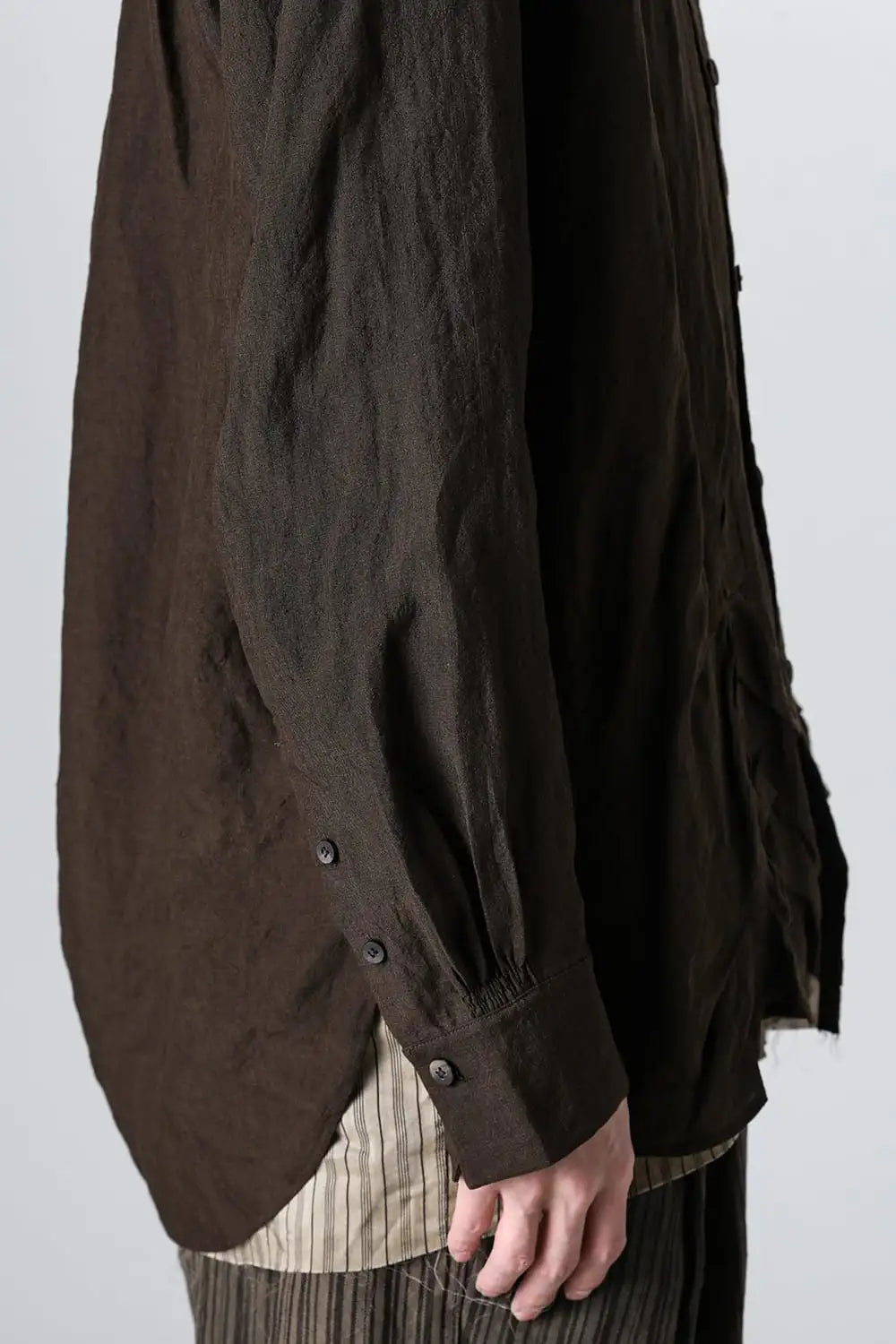 Layered Wrinkled Effect Shirt