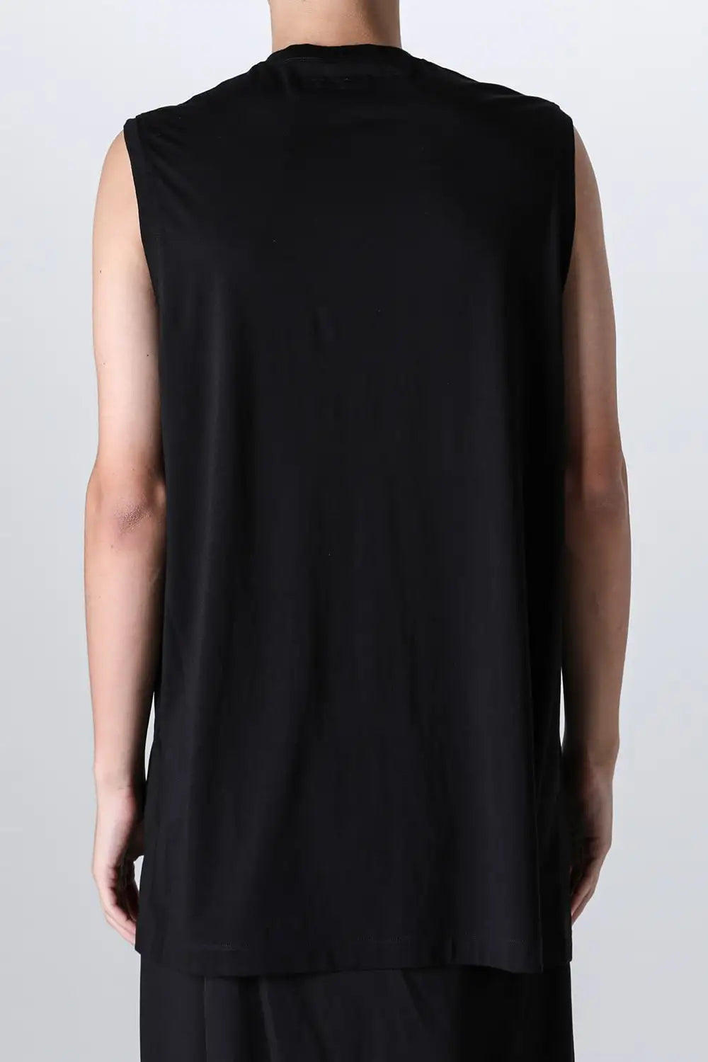 Cotton/Modal Jersey Sleeveless Cut & Sewn