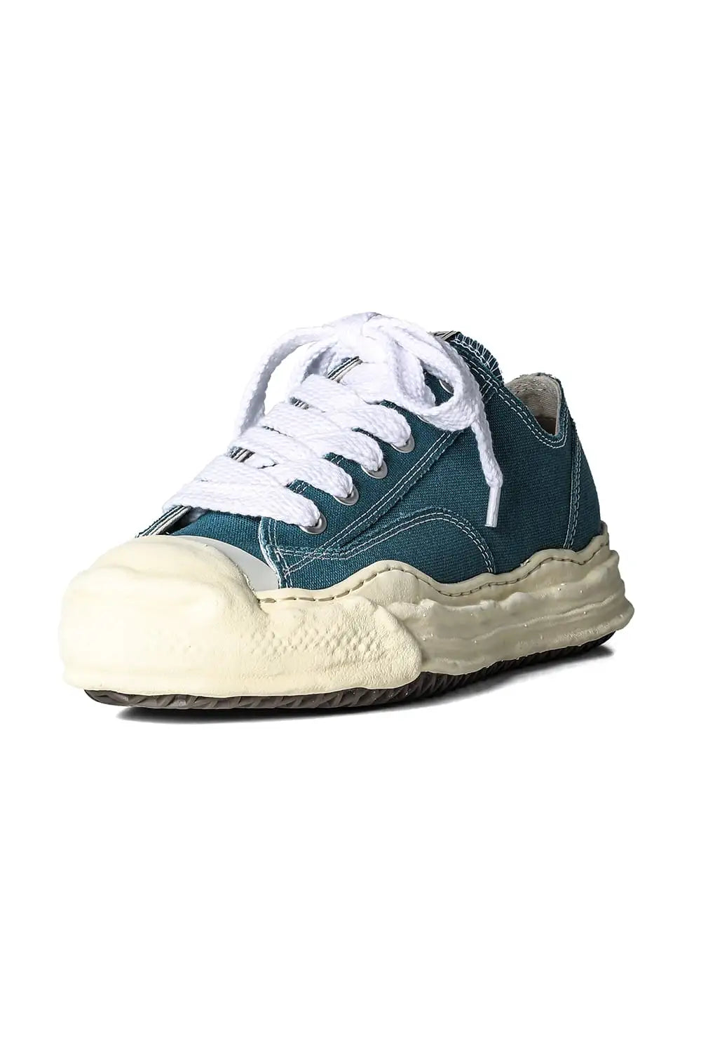 HANK- Original sole sneaker LOW Cut canvas Vintage like Sole Blue