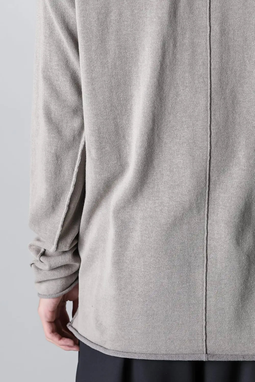 ロングスリーブハイツイストコットン Light Gray