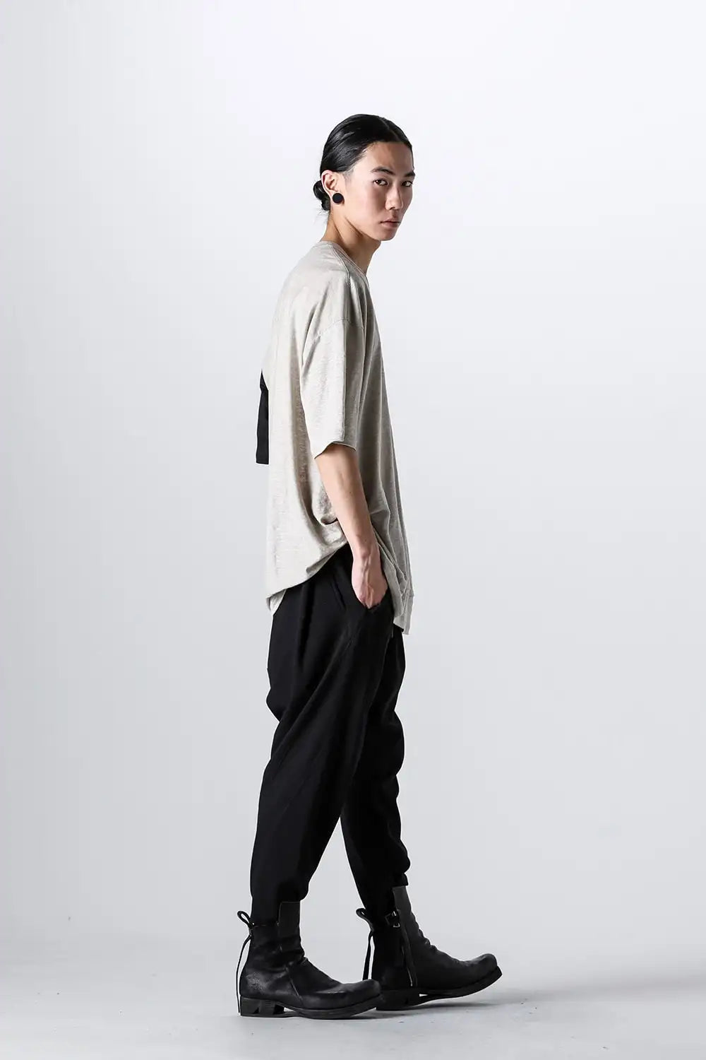 Layered Short Sleeve Reversible T-shirt