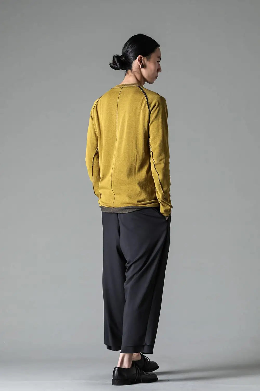 ロングスリーブハイツイストコットン Yellow