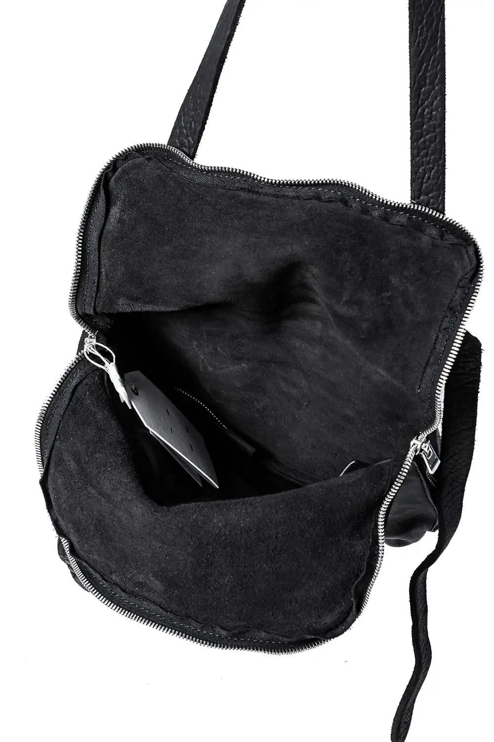 Small Messenger Shoulder Bag Soft Horse Full Grain - M100 Black