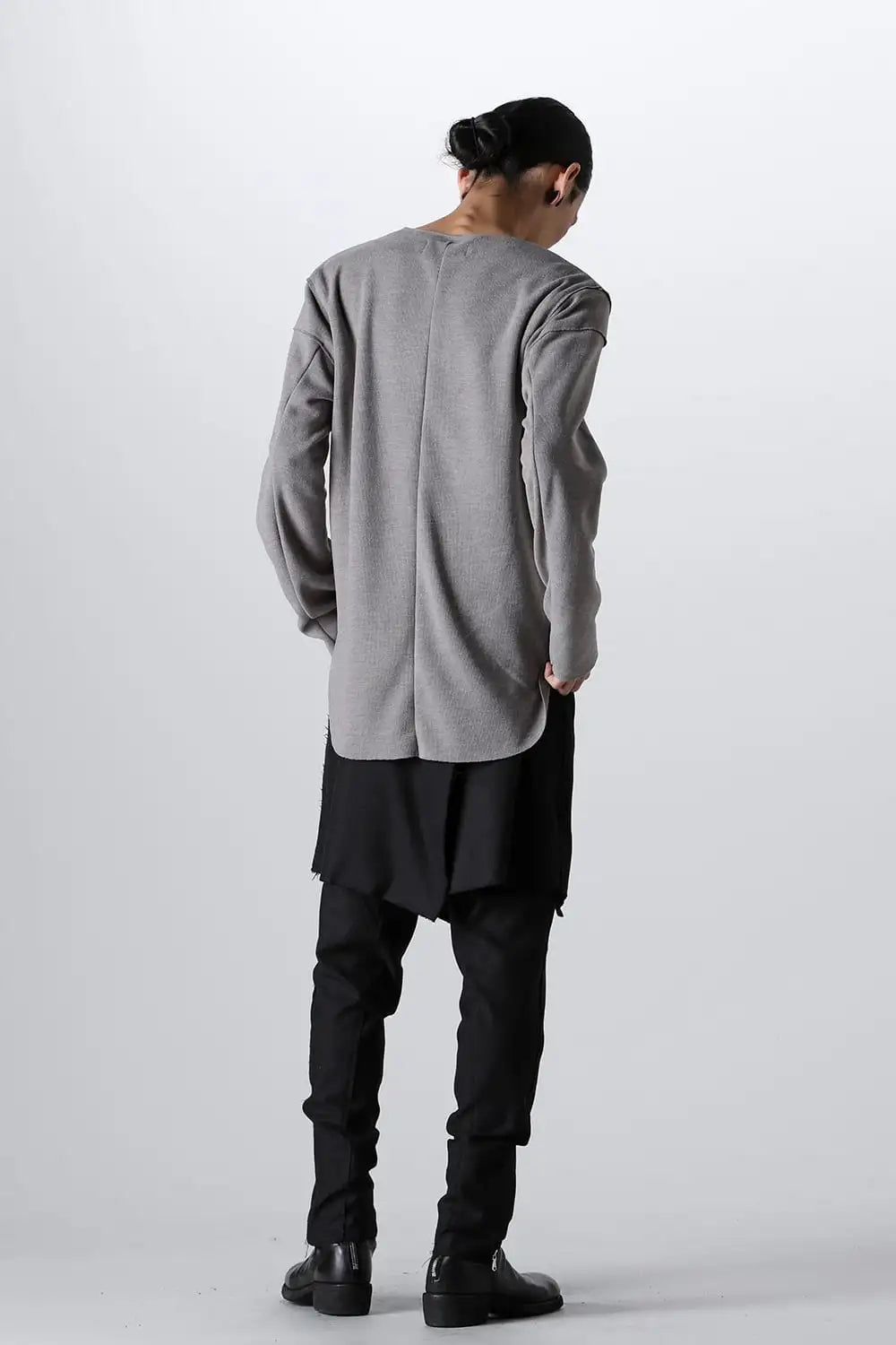 Separated Knit (Vest & 2 Shoulder L/S) L.Gray