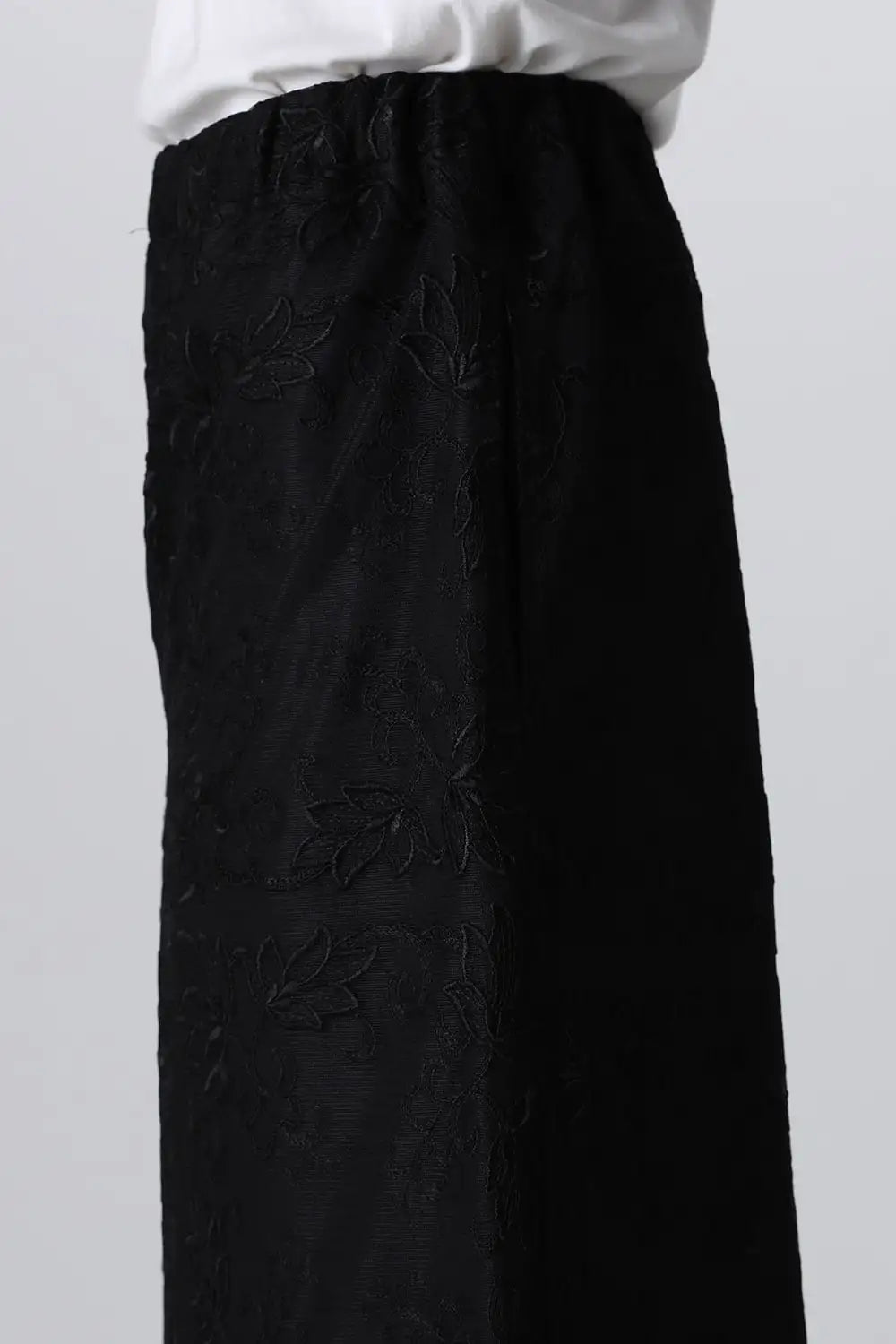 Lace Layered Wide Pants